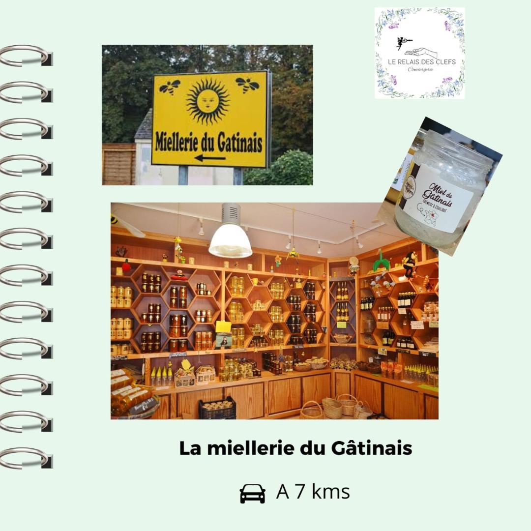 Le Relais Des Clefs - Au Calme Du Gatinais - Escapade A Deux - Terrasse Privee - Wifi - Offre Romantique Sur Demande Valpuiseaux Екстериор снимка